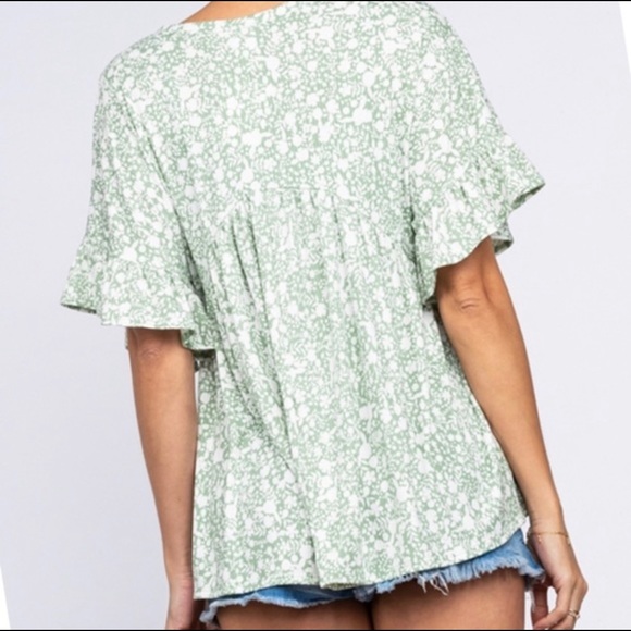 Secret Garden Floral Top - Picture 3 of 3